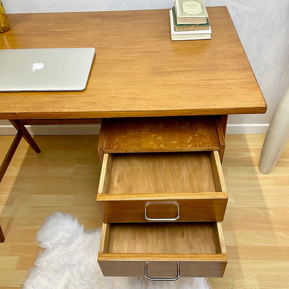 Miniature : Bureau pieds compas