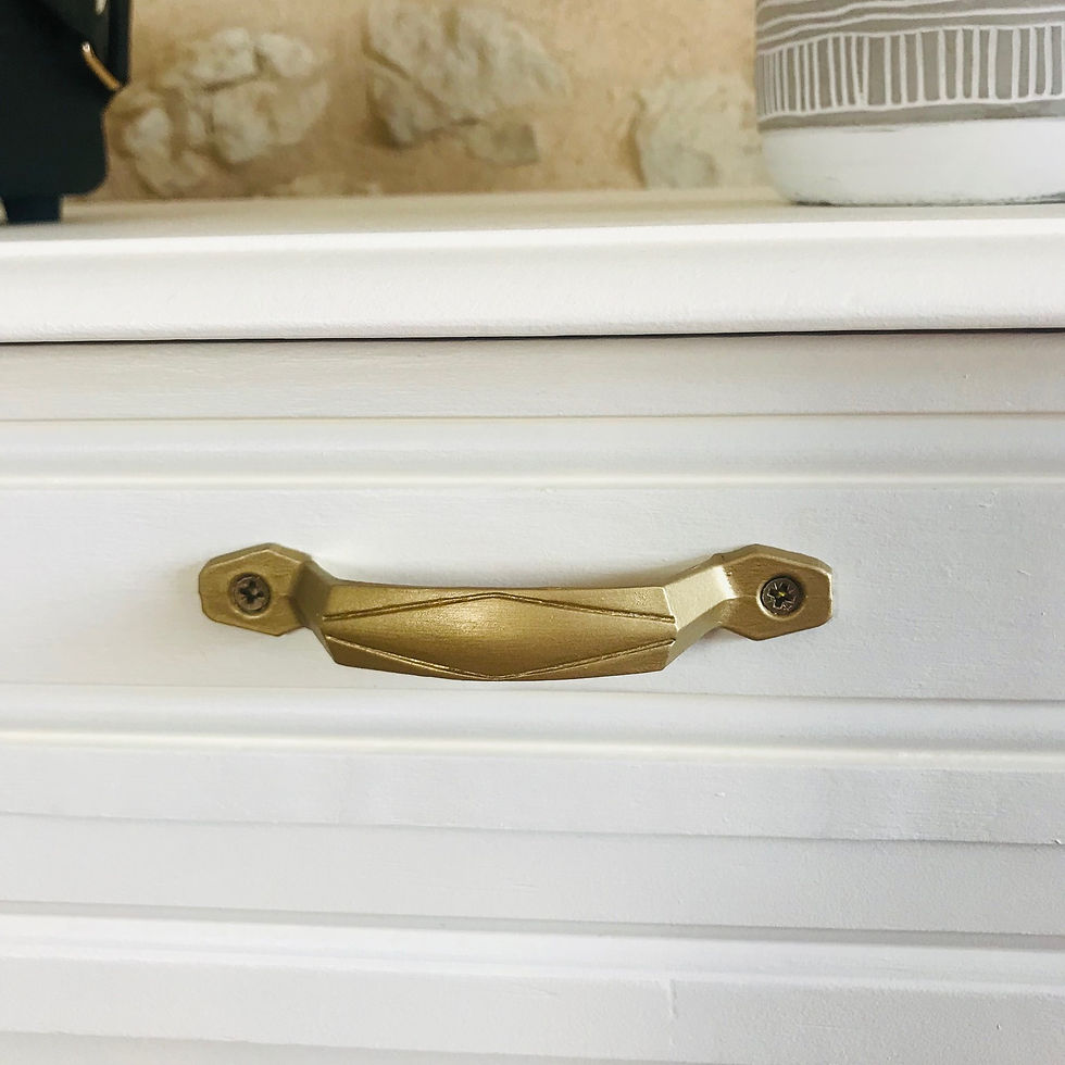Miniature : Buffet art déco blanc
