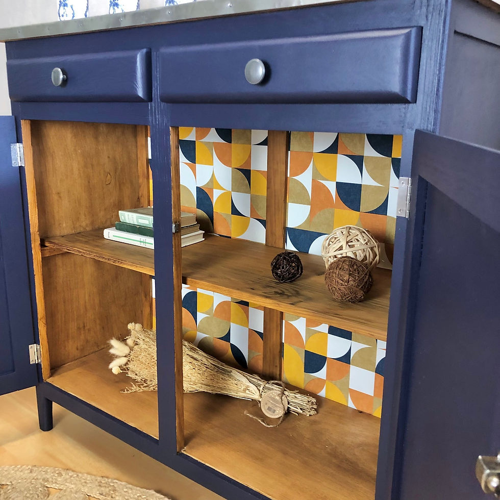 Miniature : Buffet bleu de Sèvres