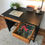 Miniature : Bureau noir et bois
