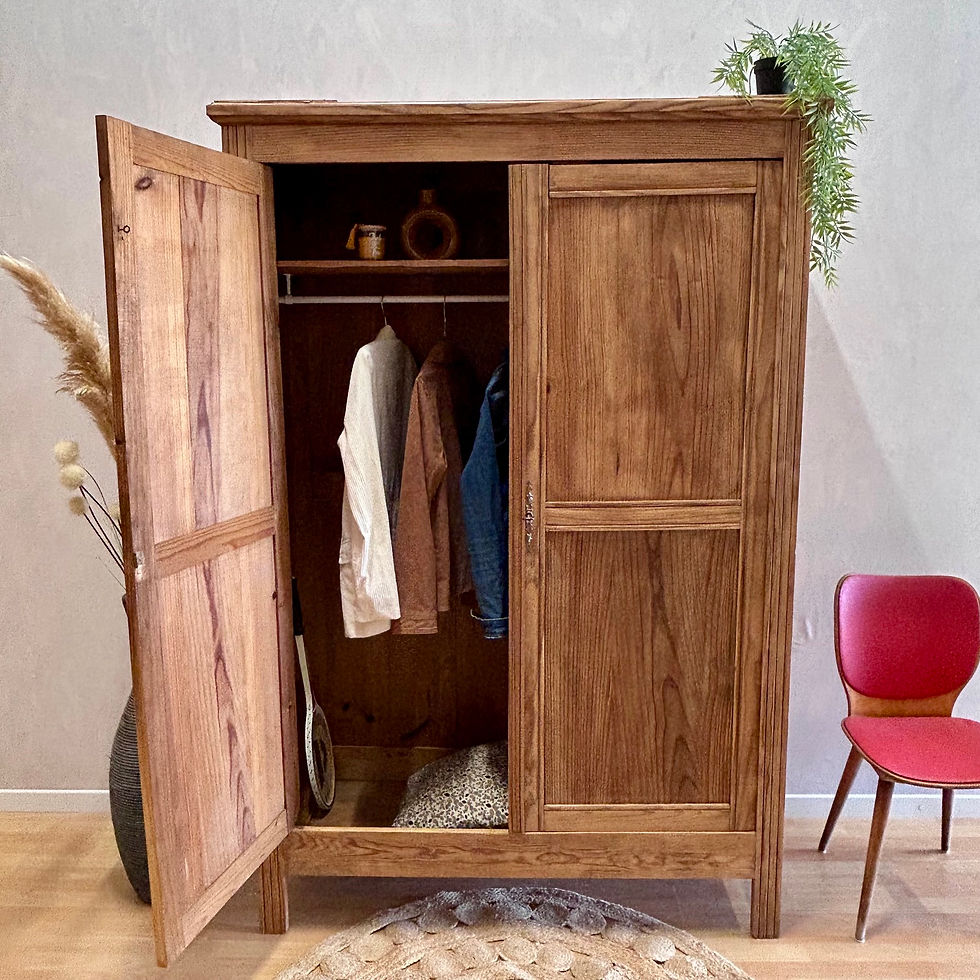 Miniature : Armoire parisienne en pin