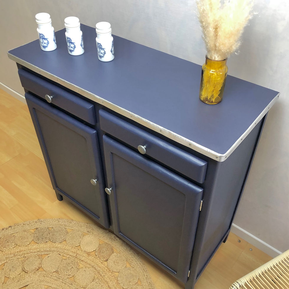 Miniature : Buffet bleu de Sèvres