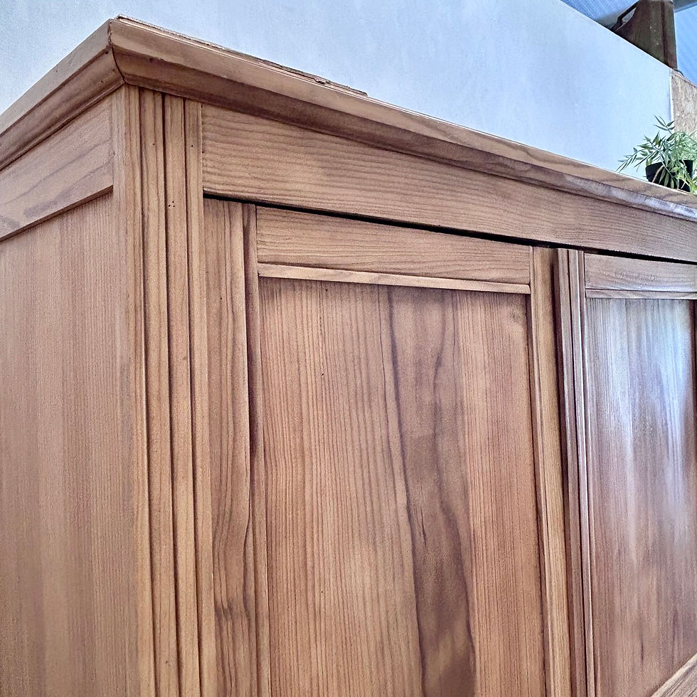Miniature : Armoire parisienne en pin