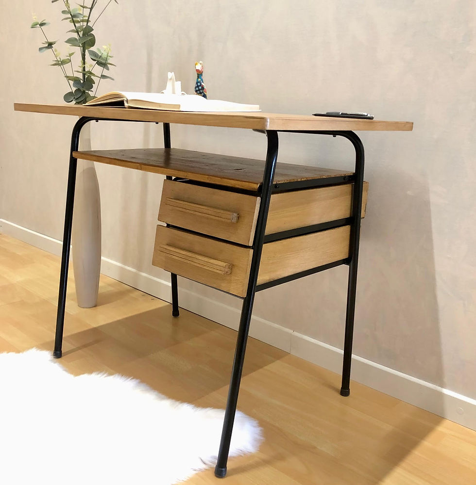 Miniature : Bureau enfant/ado structure tubulaire