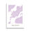 Miniatyrbild: Ekenäs Purple Delight poster (50 x 70 cm stående)