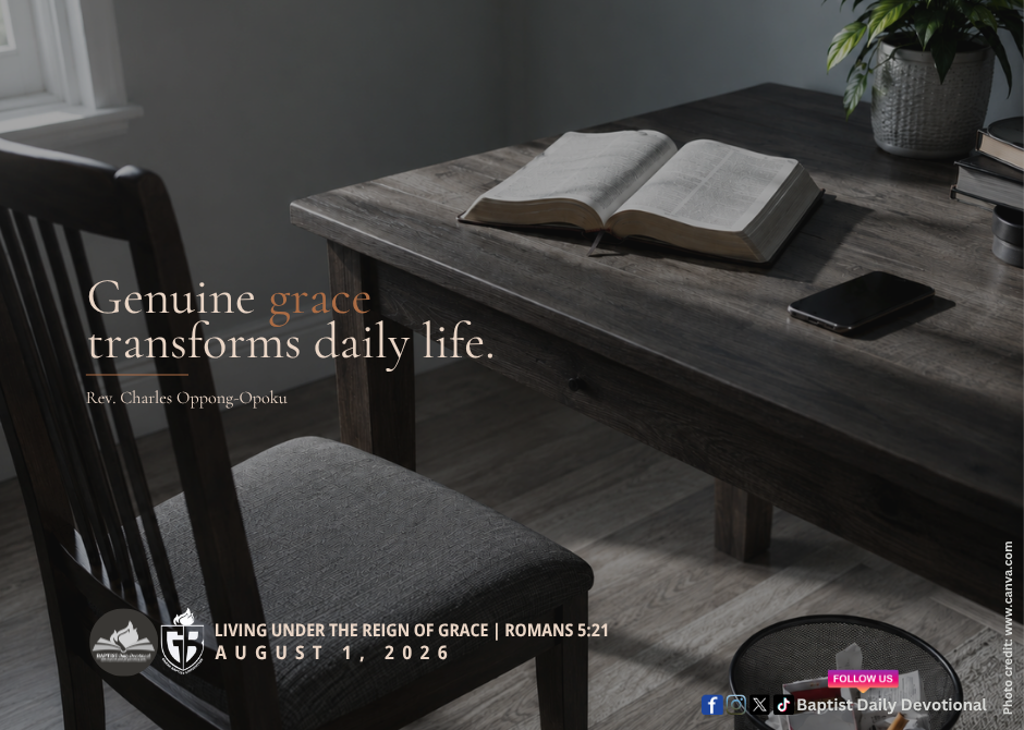 Grace is Never a License to Sin
