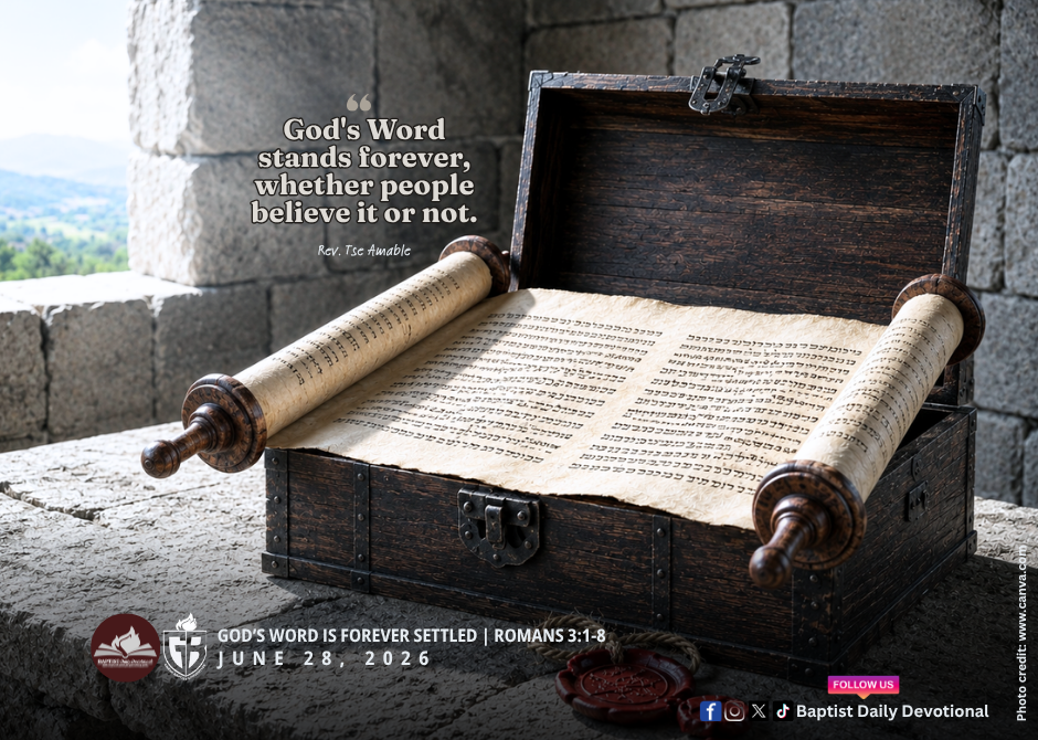 God's Word is Forever Settled