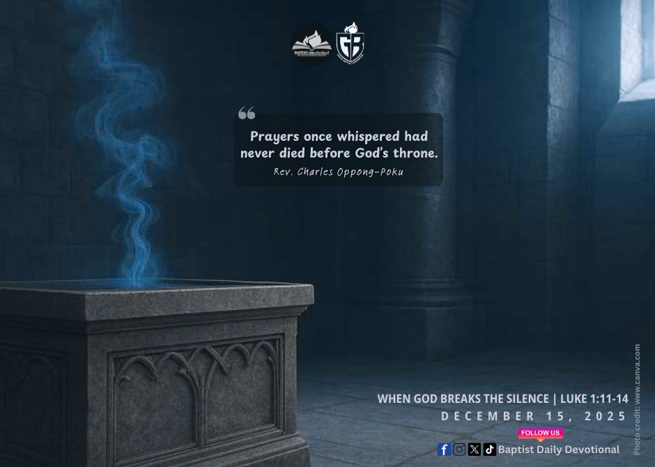 When God Breaks the Silence