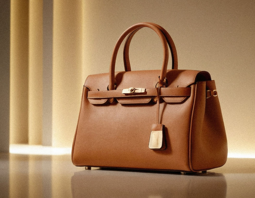 high-quality leather handbag
