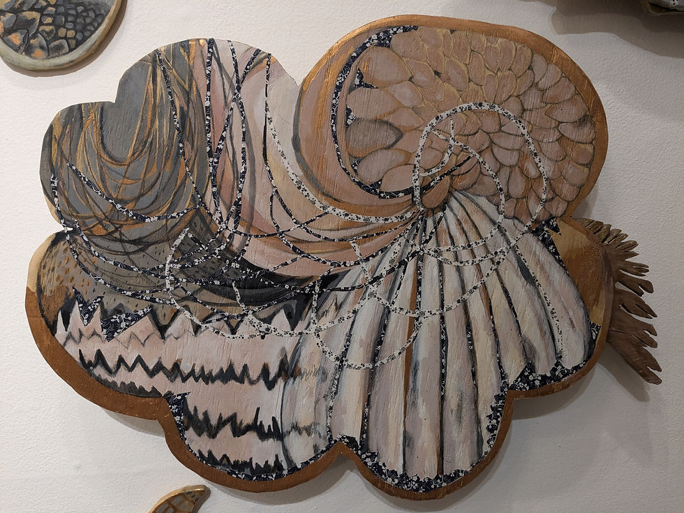 Miniature : Wooden Clouds Medium
