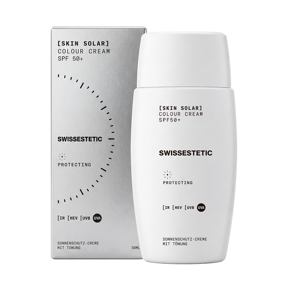 SKIN SOLAR COLOUR CREAM SPF50+ getönte Sonnenschutzcreme von swissestetic