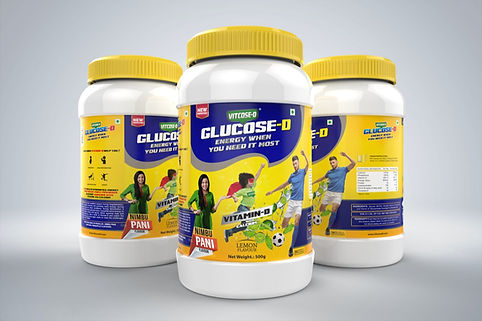 Glucose D lemon flavour 500gm | Vitcose D | Glucose D Lemon| India