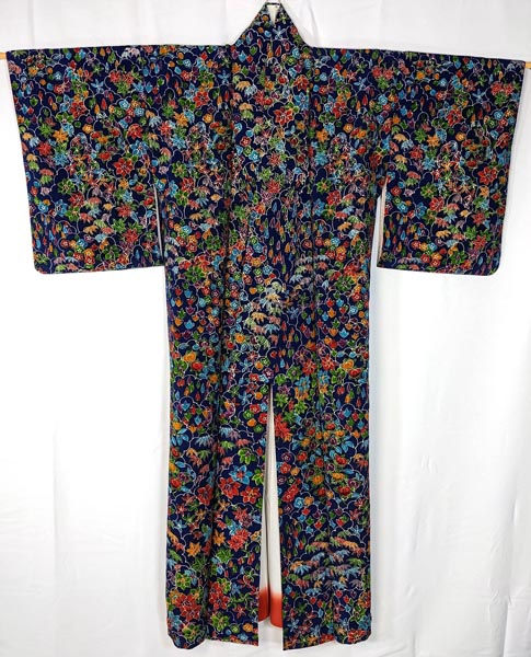 Thumbnail: blue japanese kimono
