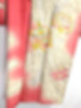 Thumbnail: pink furisode kimono silk