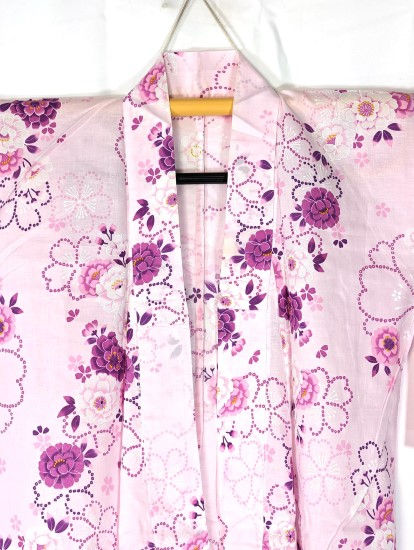 pink yukata