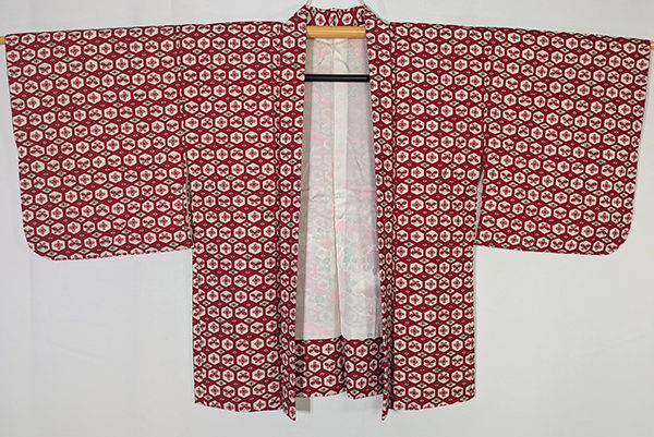 red and white haori
