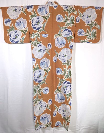 yukata kimono with peony