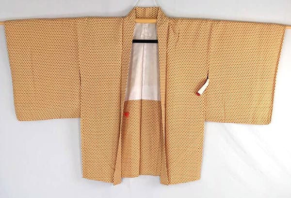 Thumbnail: yellow vintage haori for women
