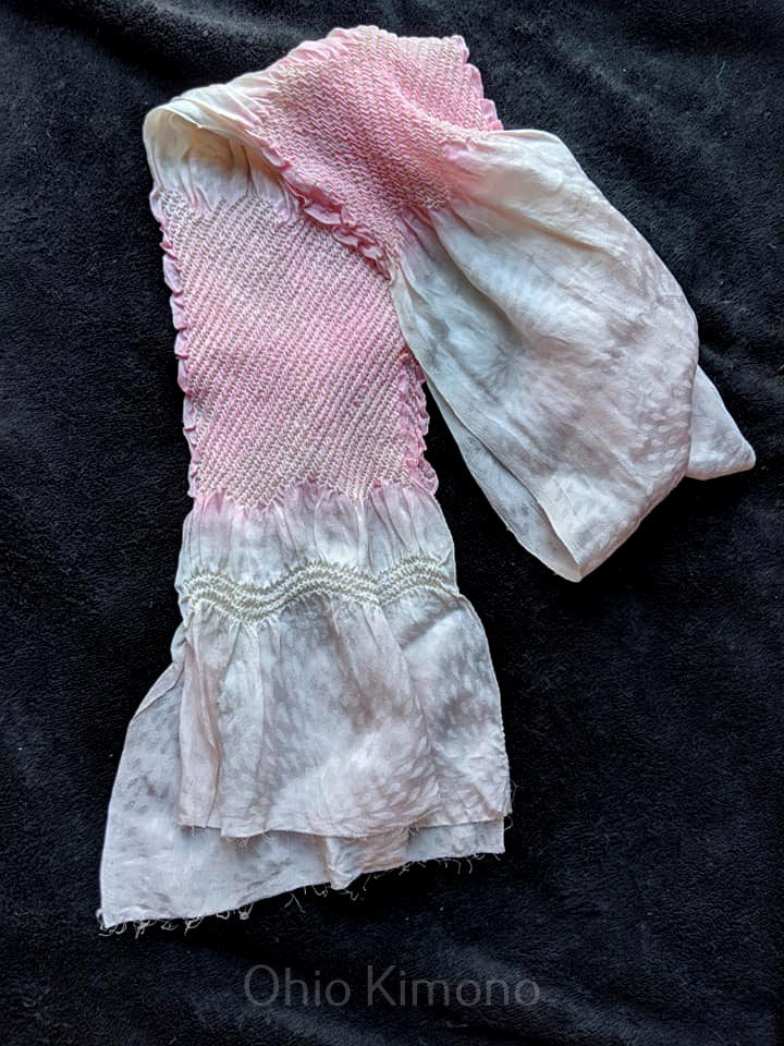 White & Pale Pink Obiage