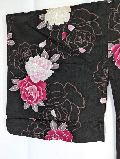 rose yukata for women