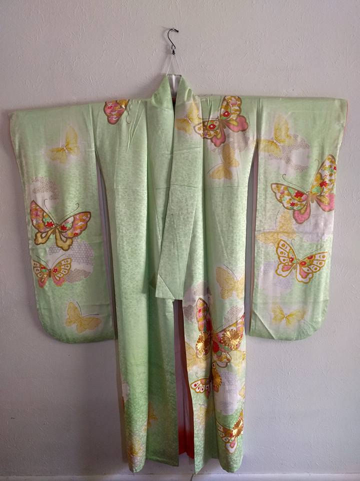 Thumbnail: Furisode Kimono For Sale
