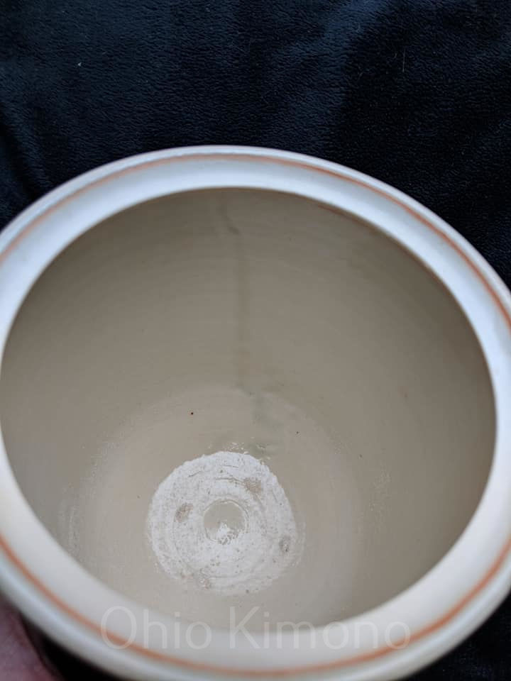 Thumbnail: Off White & Green Mizusashi