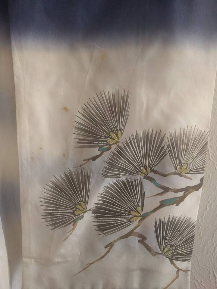 Thumbnail: Antique Japanese Kimono
