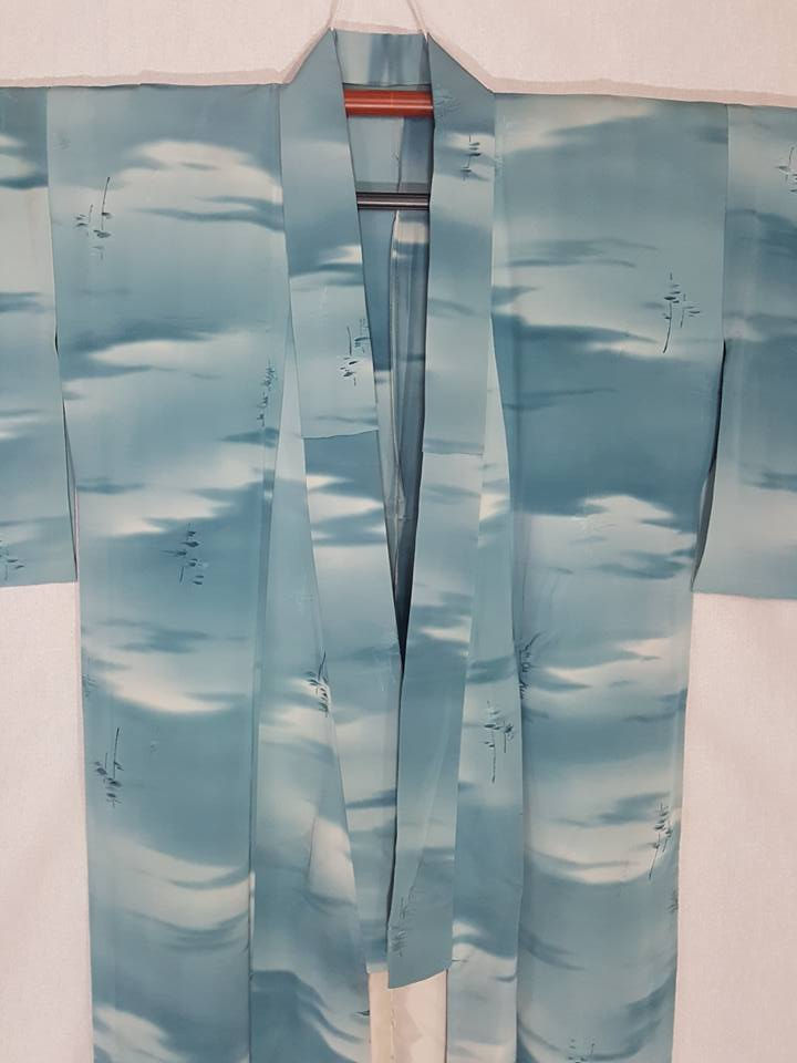 Thumbnail: Blue Green Japanese Kimono
