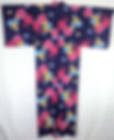 blue womens yukata kimono
