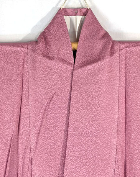 pink iromuji kimono from japan
