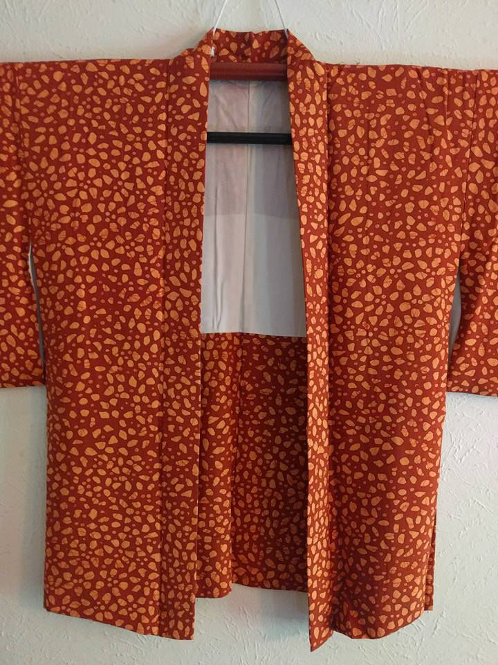Thumbnail: Orange Haori For Sale