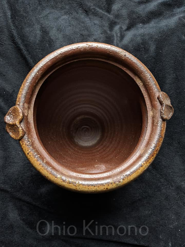 Thumbnail: Earthy Brown & Beige Mizusashi