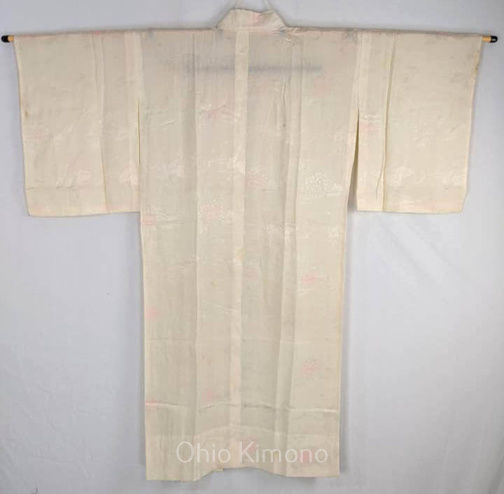 Thumbnail: Antique White & Pale Pink Juban