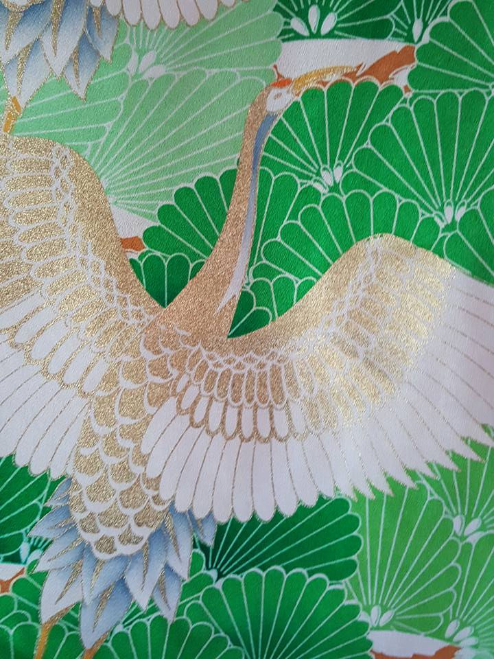 Thumbnail: Japanese Furisode Kimono
