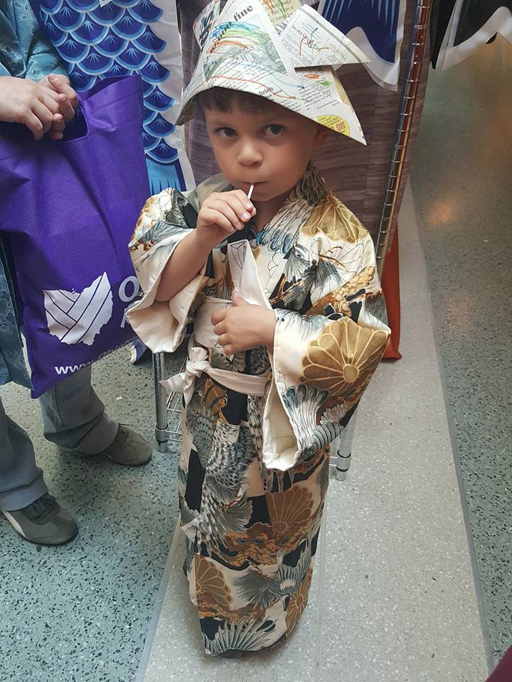 child kimono