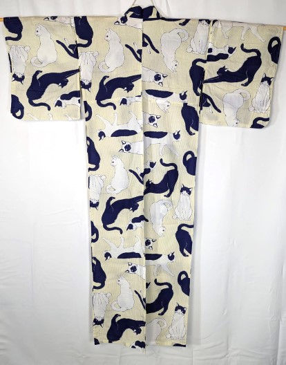 cat yukata