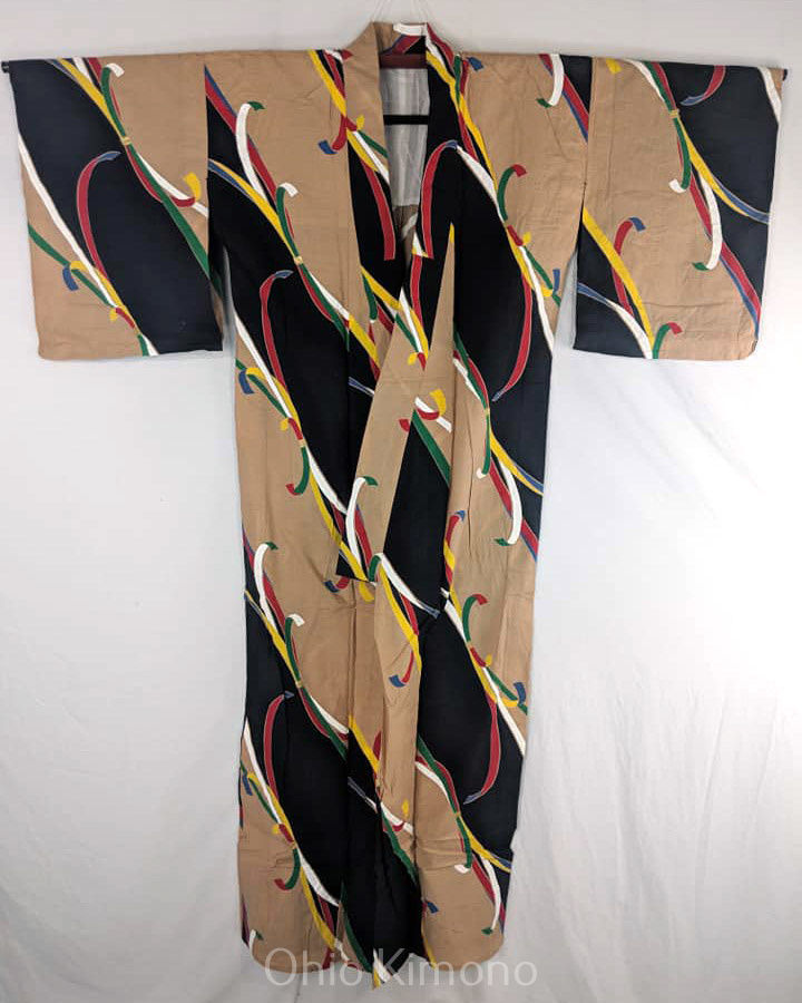 Thumbnail: Brown & Black Yukata