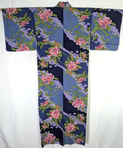 flower yukata kimono