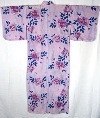 purple yukata