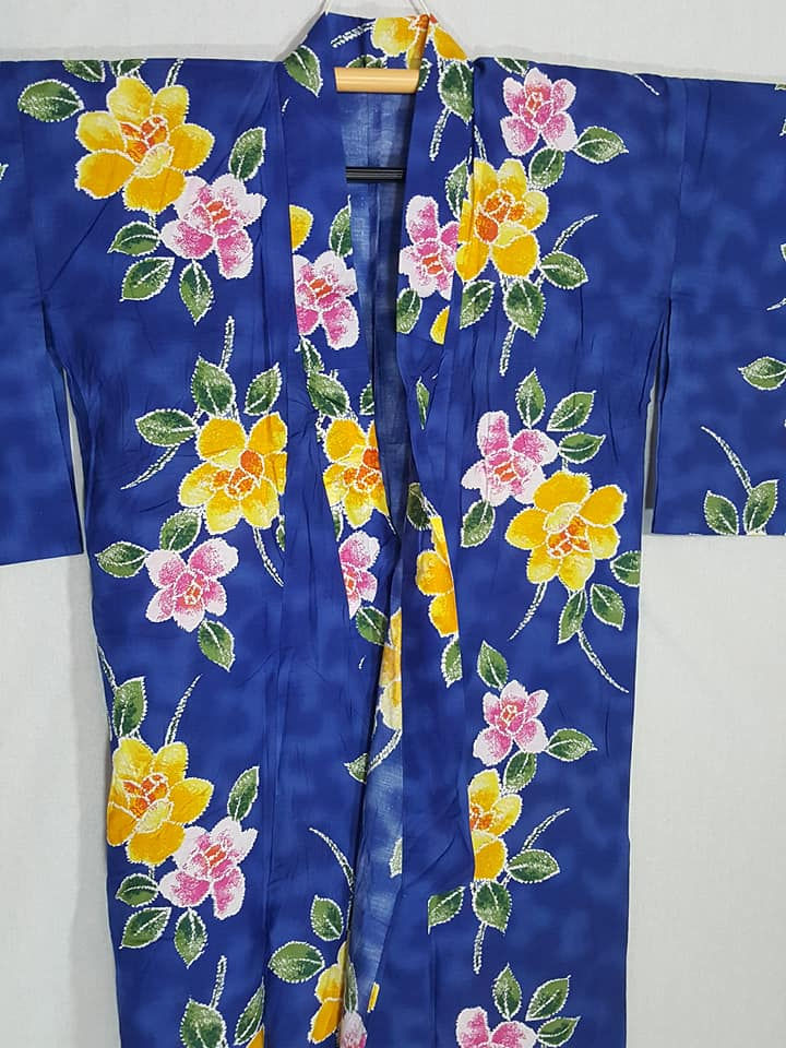 Thumbnail: blue womens yukata