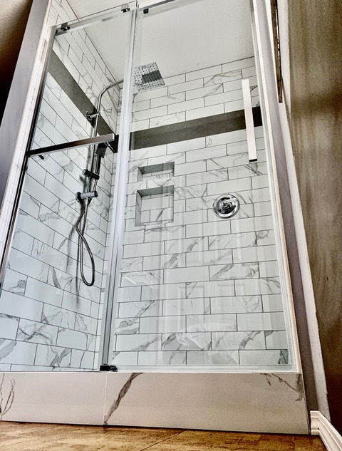 Glass Shower Door Install