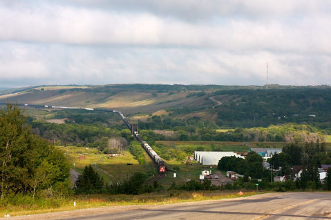 st-lazare mb train landscape
