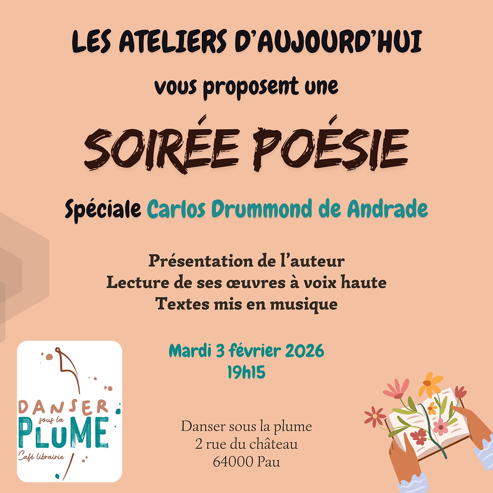 Soirée poésie avec Les Ateliers d'Aujourd'hui
