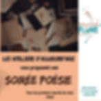 Soirée poésie avec Les Ateliers d'Aujourd'hui