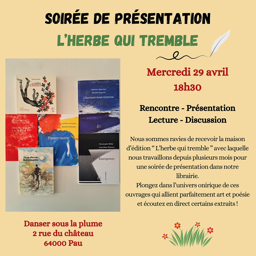Soirée de présentation L'Herbe qui tremble