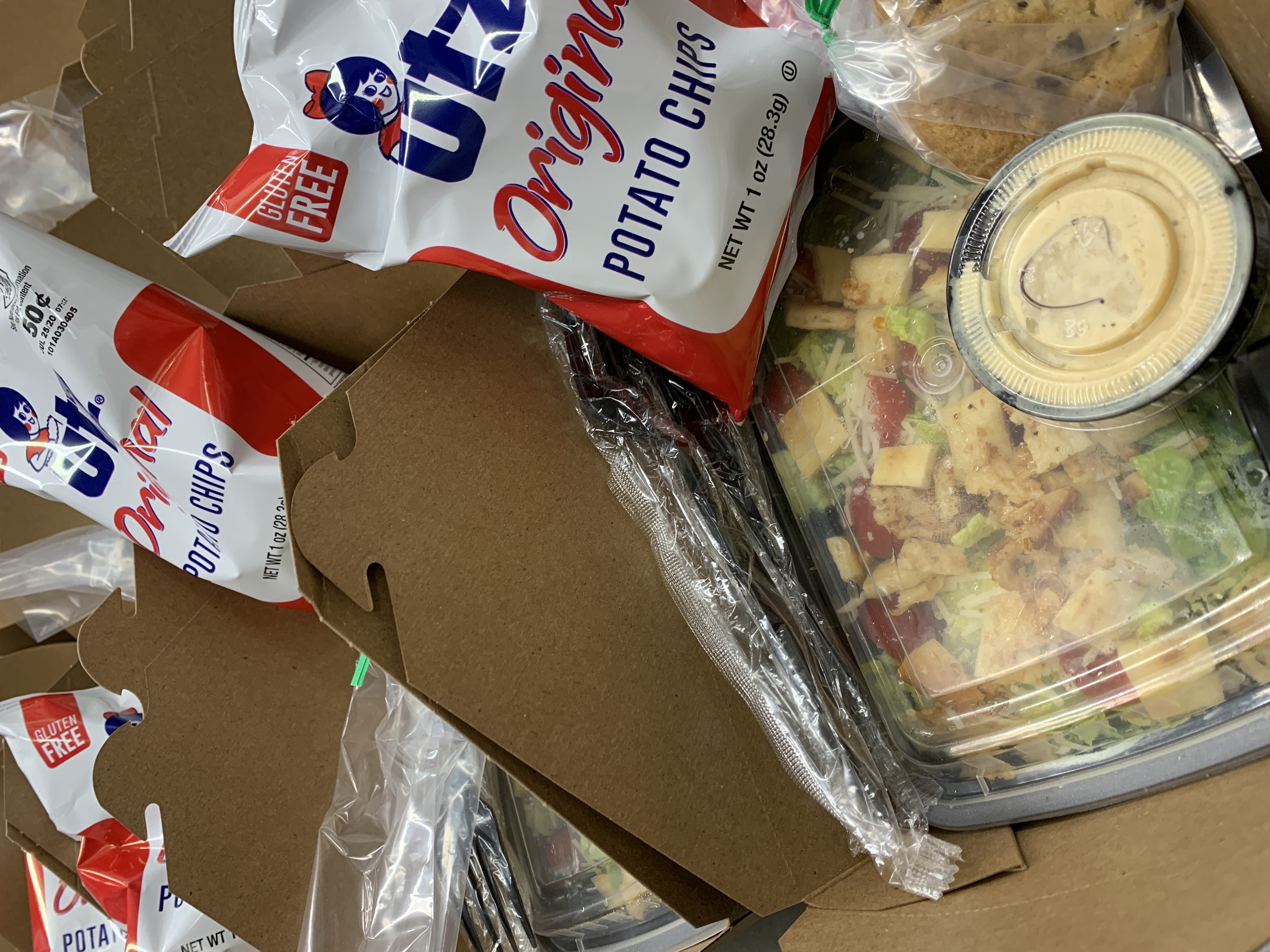 Arranged Food and Objects