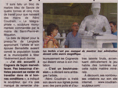 Le télégraphiste est sur le départ