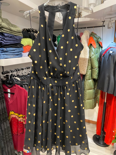 Vicolo abito pois oro | Nero Abbigliamento