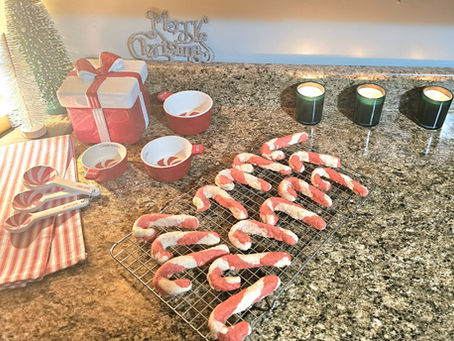 Candy Cane Cookies & The Scarlet Thread
