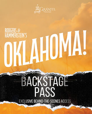Backstage Pass - Oklahoma!